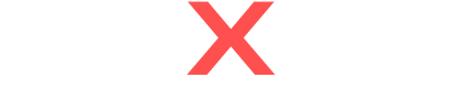 A futuristic, cyberpunk-styled wordmark logo for Nexus Access, with neon red accents and a dark background